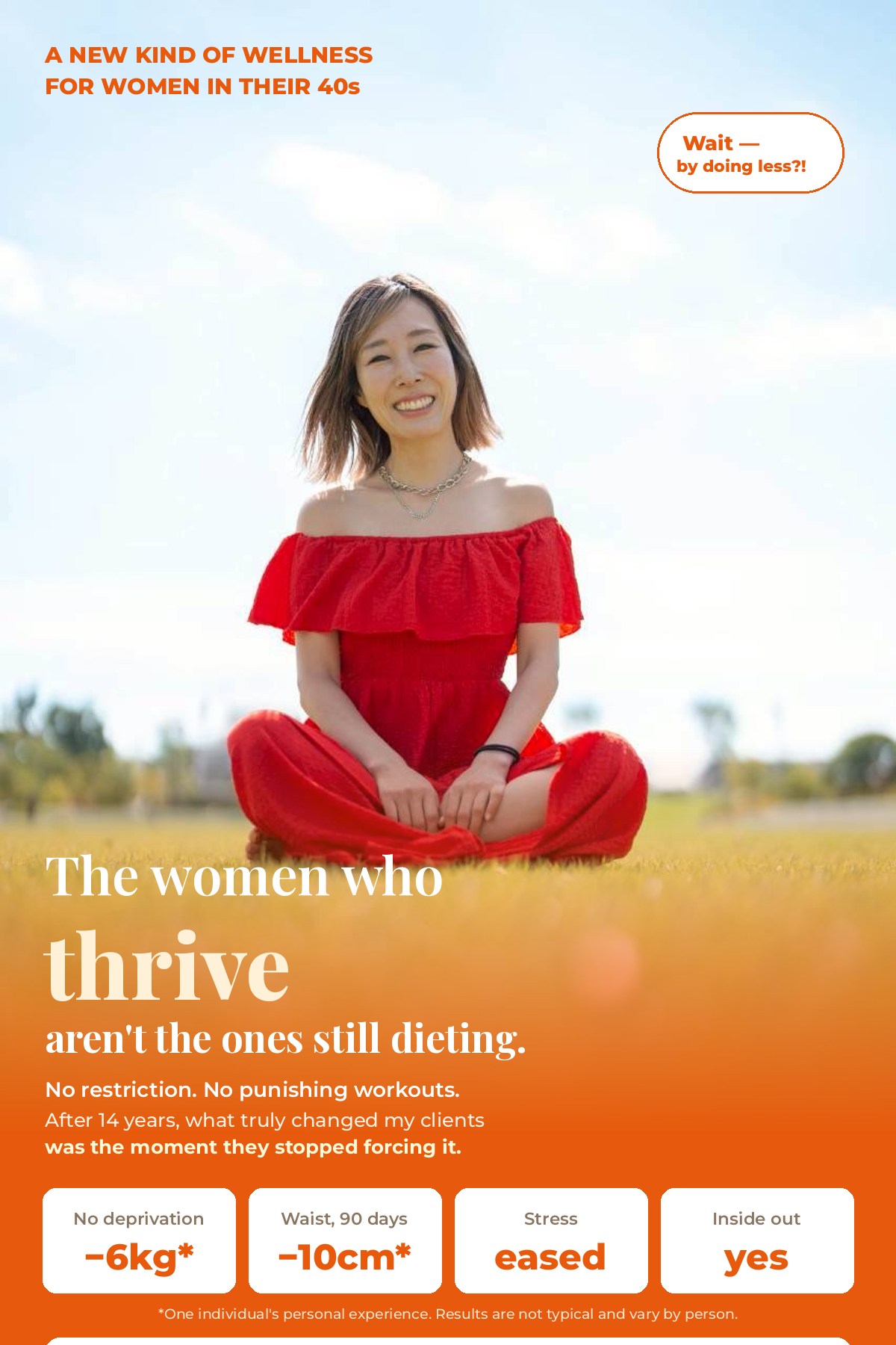 The women who thrive aren't the ones still dieting — free video course